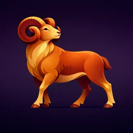 Ilustración del signo Aries