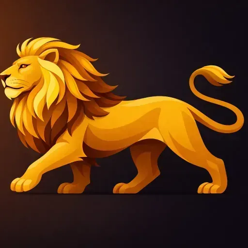 Ilustración del signo Leo
