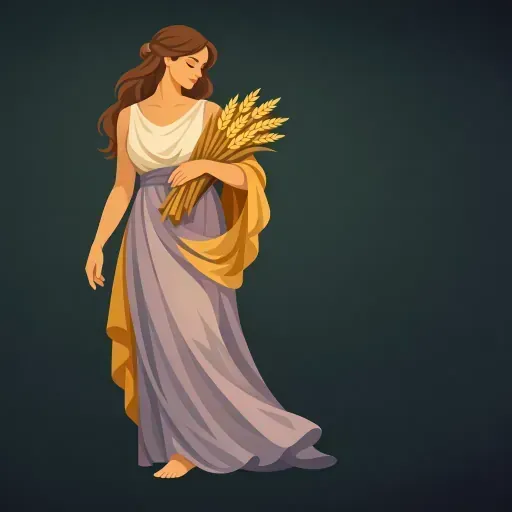 Ilustración del signo Virgo
